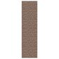 Dalyn Rug Company Hinton 2"3" x 7"6" Chocolate Indoor/Outdoor Runner, , large