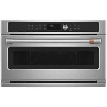 Cafe 1.7 Cu. Ft. Built-In Microwave and Convection Oven in Stainless Steel, , large