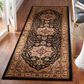 Safavieh Lyndhurst 2"3" x 8" Black and Beige Runner, , large