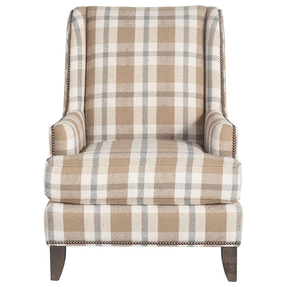 Smith Brothers Accent Chair in Earth Tones, , large