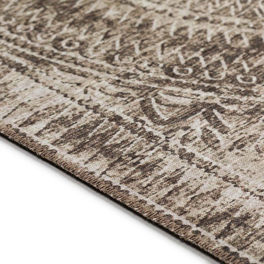 Dalyn Rug Company Sedona Oriental 2&#39;3&quot; x 10&#39; Taupe Indoor/Outdoor Performance Runner, , large