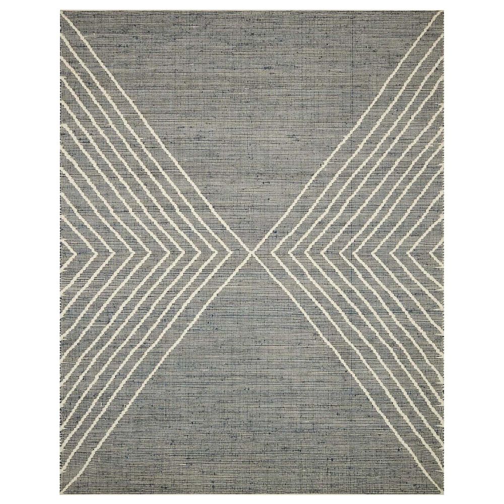 Magnolia Home Cora CRA-02 7"9" x 9"9" Indigo and White Area Rug, , large