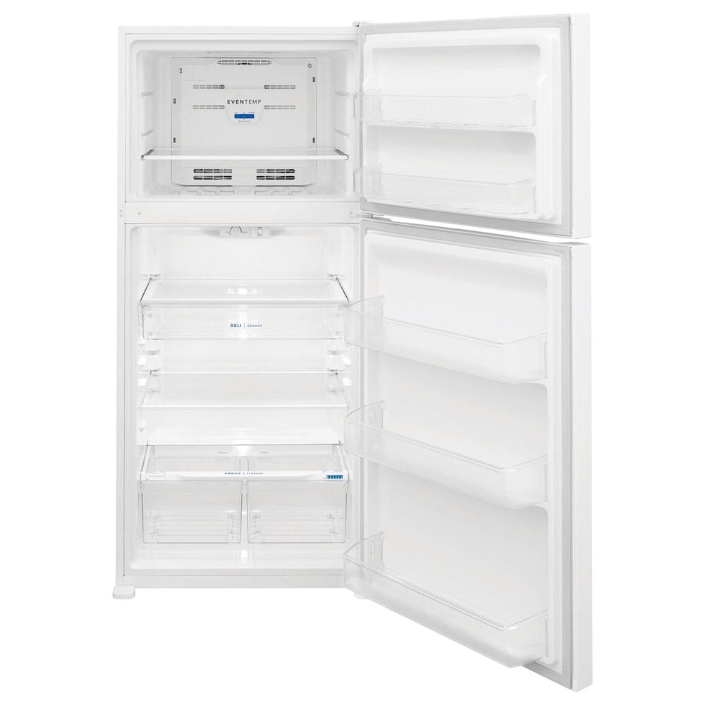 Frigidaire 30&quot; Top Freezer Refrigerator in White, , large