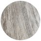 Bernhardt Equis Dining Table in Honed Silver Travertine and Graphite - Table Only, , large
