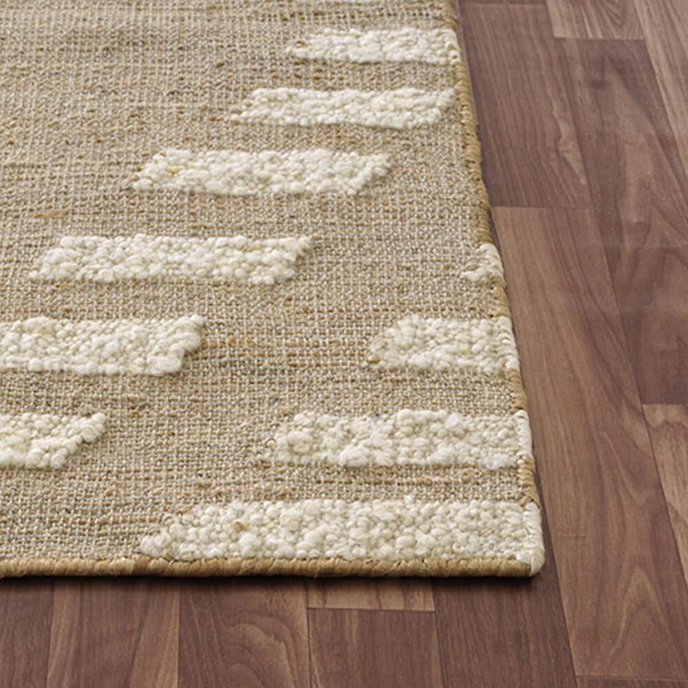 L&amp;R Resources Geoblend Southwestern 2&#39;6&quot; x 8&#39; Natural and Ivory Runner, , large