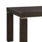 Signature Design by Ashley Hyndell Rectangular Dining Table in Dark Espresso Brown - Table Only, , large