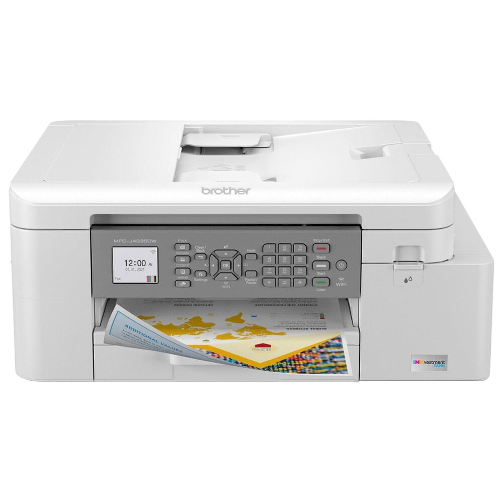 Brother INKvestment Tank MFC-J4335DW Wireless Color All-in-One Inkjet Printer, , large