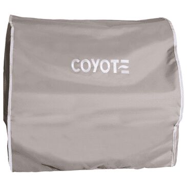 Coyote Outdoor 28" Pellet Grill Cover in Light Grey and White, , large