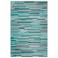 Dalyn Rug Company Sedona Striped 10" x 14" Poolside Indoor/Outdoor Area Performance Rug, , large