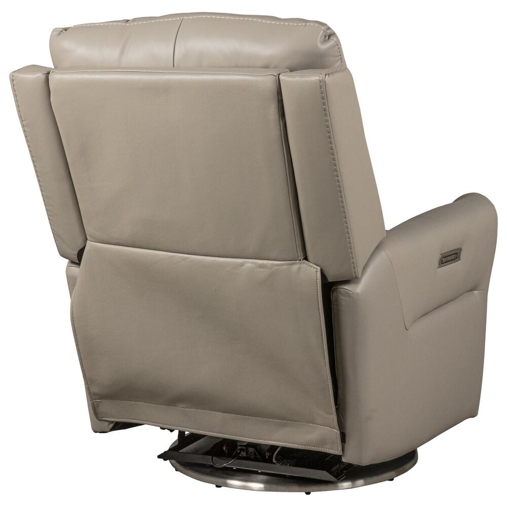 MotoMotion Leather Power Swivel Recliner in Sorrento Dove, , large