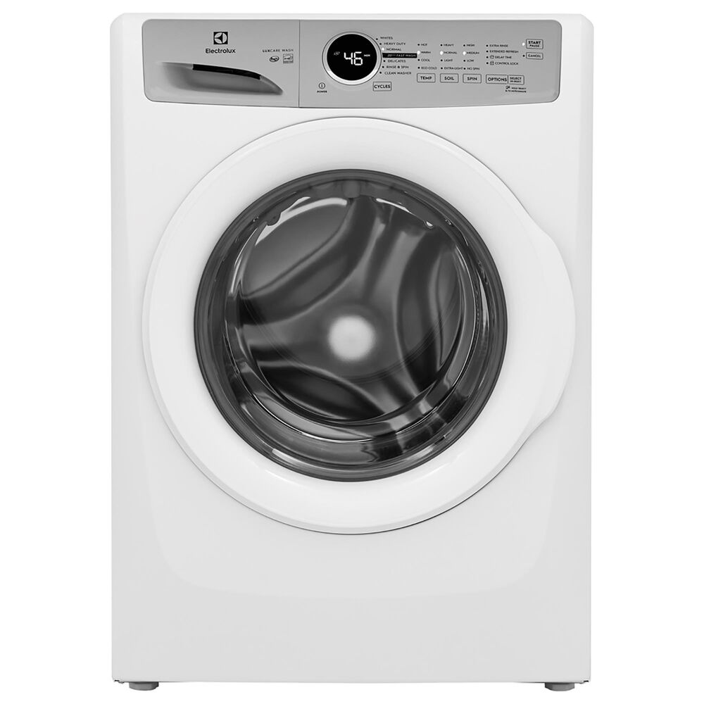 Electrolux 4.4 Cu. Ft. Front Load Washer and Gas Dryer Laundry Pair with Pedestals in White , , large