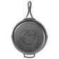 Lodge Cast Iron Blacklock 12" Triple Seasoned Cast Iron Skillet in Black, , large