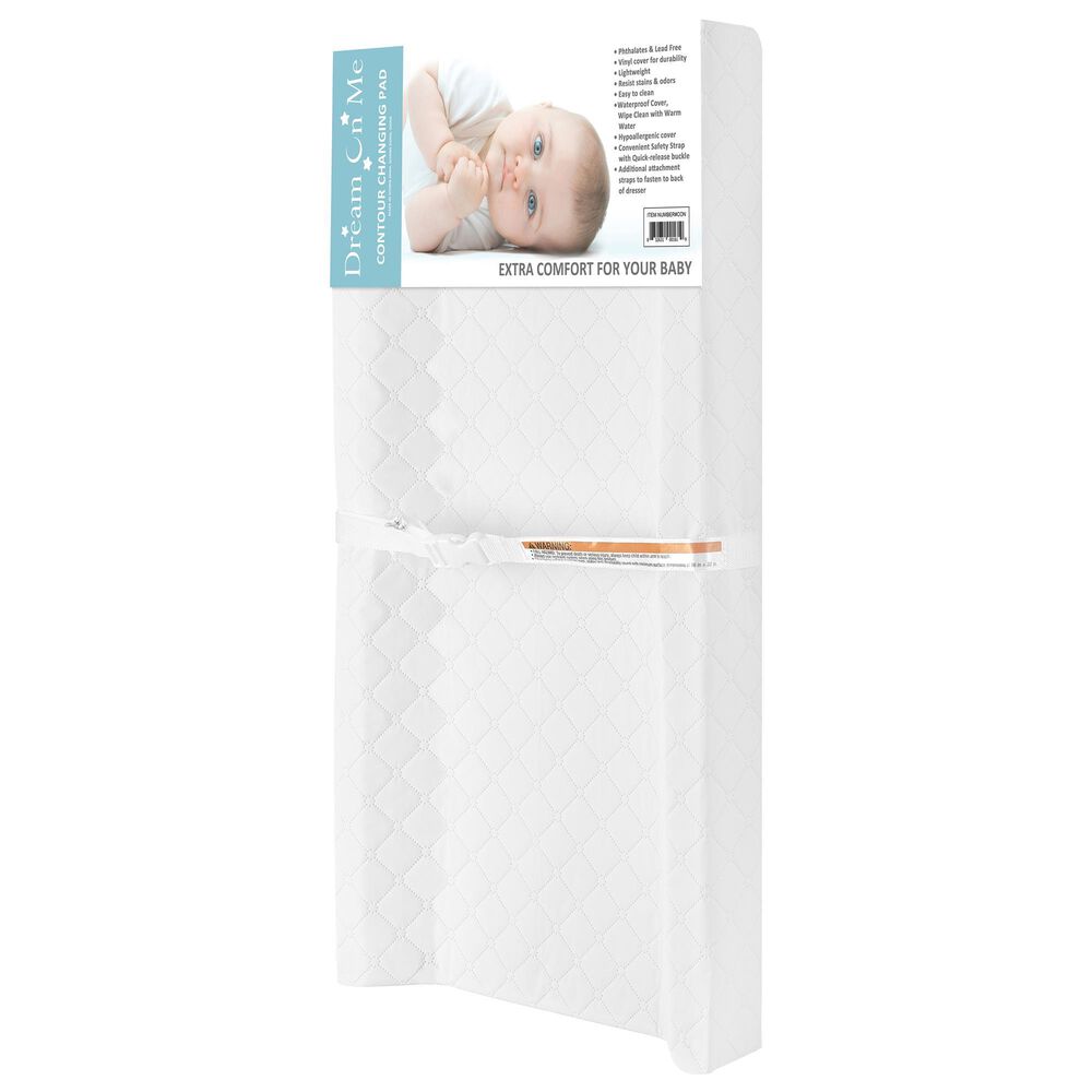 Evolur Contour Changing Pad in White, , large