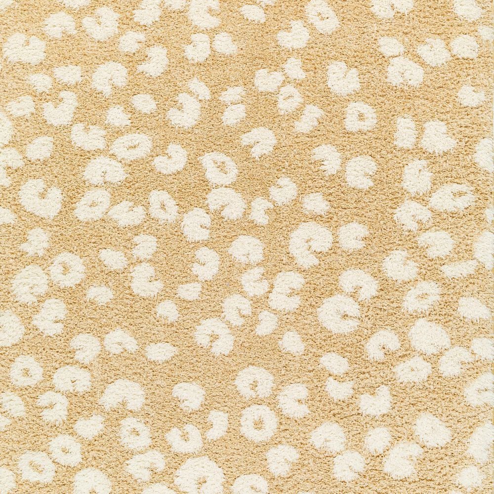 Surya Rodos 5&#39;3&quot; x 7&#39; Mustard, White,Tan Area Rug, , large