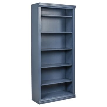 Cal-Baja Furniture 72" Bookcase in Tempo Blue, , large