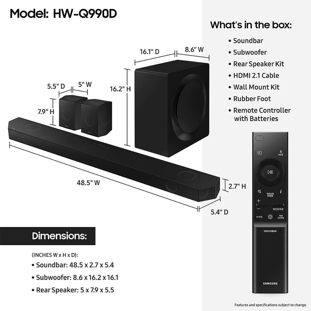 Samsung 55&quot; 4K FRAME w/Soundbar Sys, , large