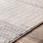 Surya Monaco MOC-2306 4"3" x 6" Silver Gray and Cream Area Rug, , large