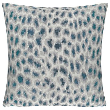 Valdese Weavers, Llc Lynx 20" x 20" Square Throw Pillow in Lapis, , large