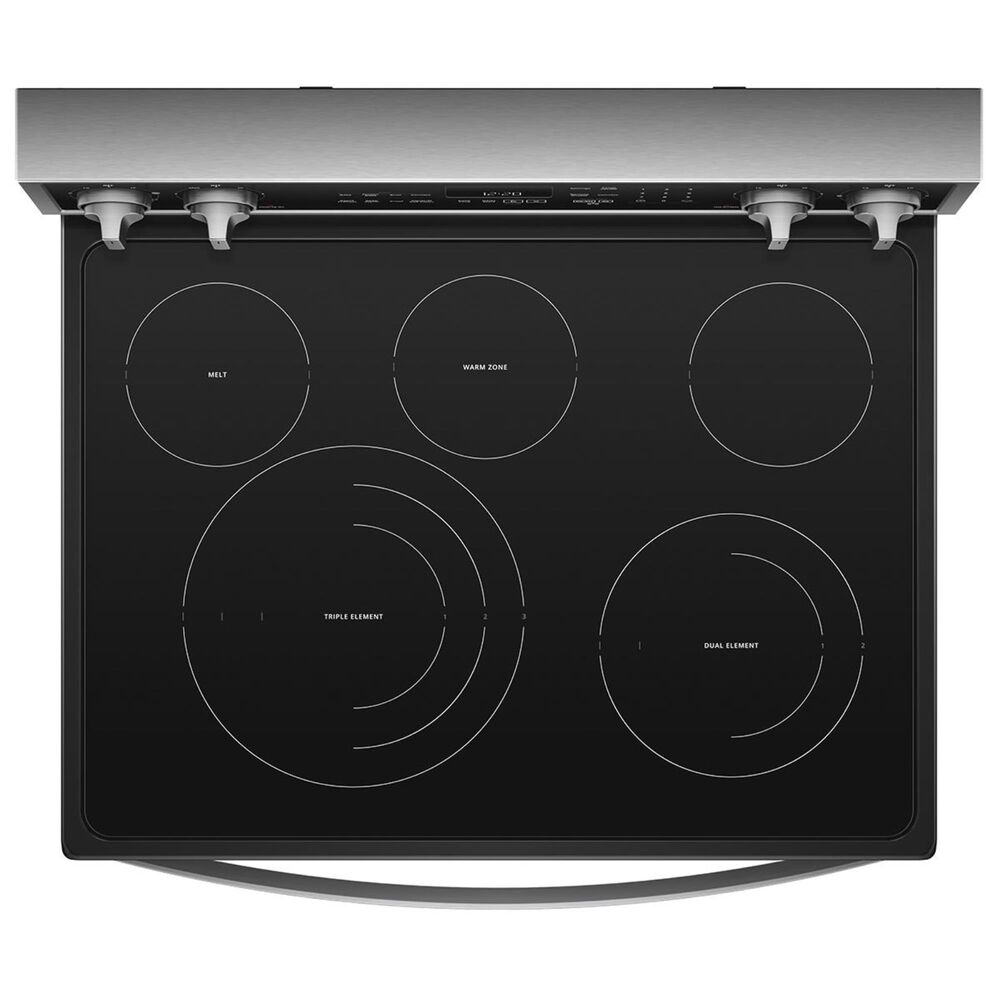 Whirlpool 30&quot; Free-Standing Electric Range with Convection in Fingerprint Stainless, , large