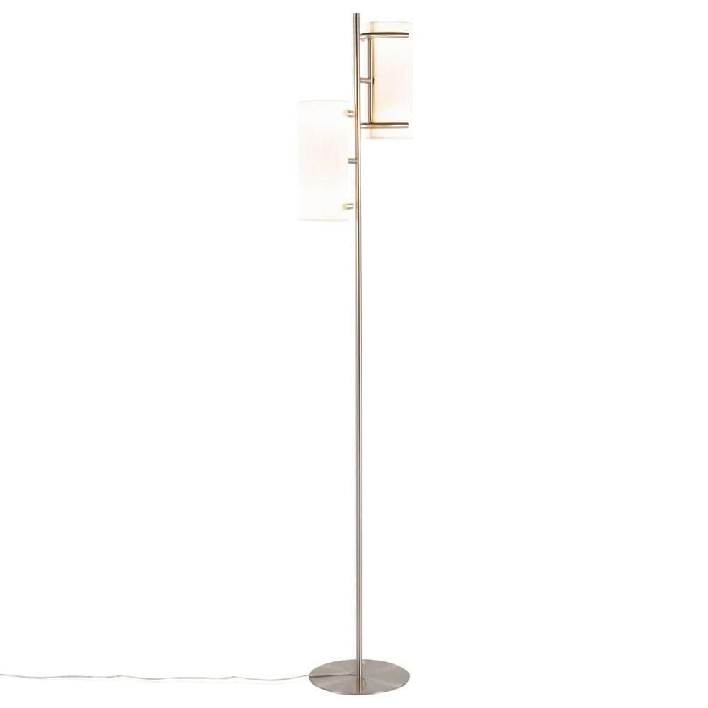 Grandview Gallery Rhonda Floor Lamp in Brushed Nickel, , large