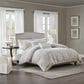 Hampton Park Suzanna 3-Piece Full/Queen Comforter Set in Taupe, , large