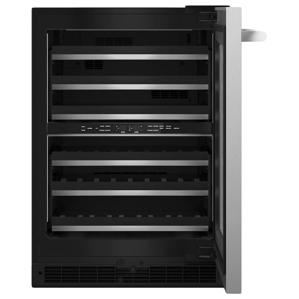 Jenn-Air RISE 24&quot; Right Swing Built-In Under Counter Wine Cellar in Stainless Steel, , large