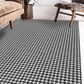 Dalyn Rug Company Hinton 9" x 12" Black Indoor/Outdoor Area Rug, , large