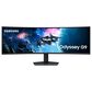 Samsung 49" Odyssey Dual QHD Curved Gaming Monitor in Black, , large