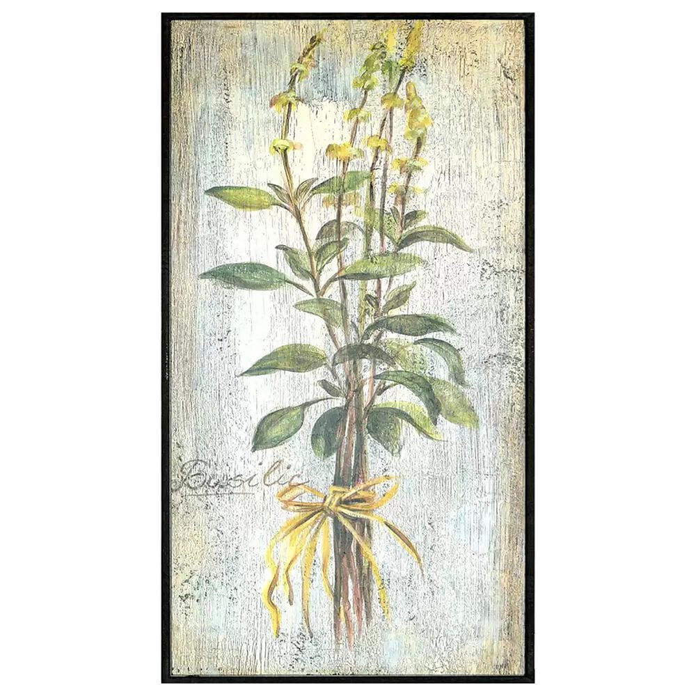 Paragon Herbs 25&quot; x 13&quot; Wall Art in Green &#40;Set of 4&#41;, , large