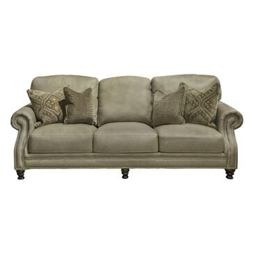 Sienna Designs Leather Sofa in Longhorn Dove, , large