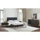 Blue River Cross 3 Piece Queen Bed Set in Dark Gray, , large