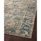 Loloi II Margot 2" x 5" Terracotta and Lagoon Area Rug, , large