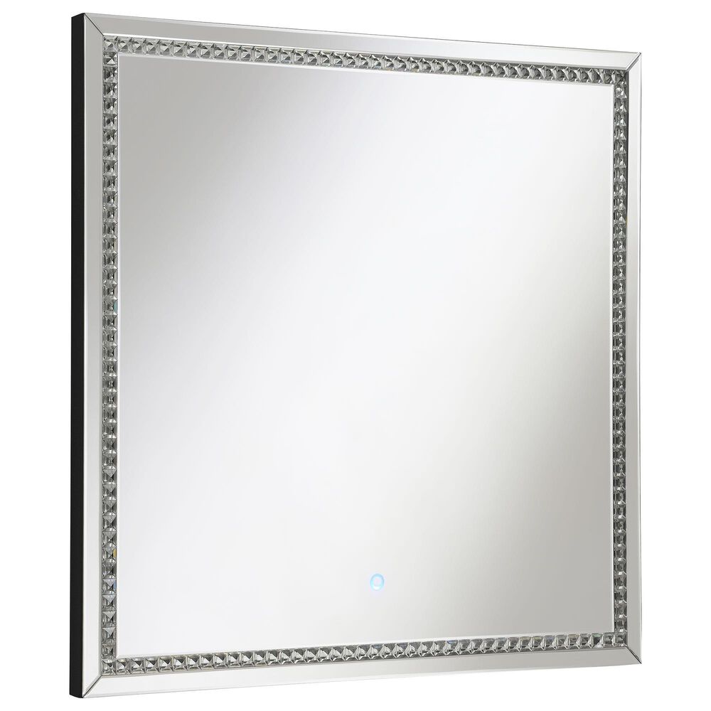 Pacific Landing Noelle Accent Wall Mirror in Silver, , large