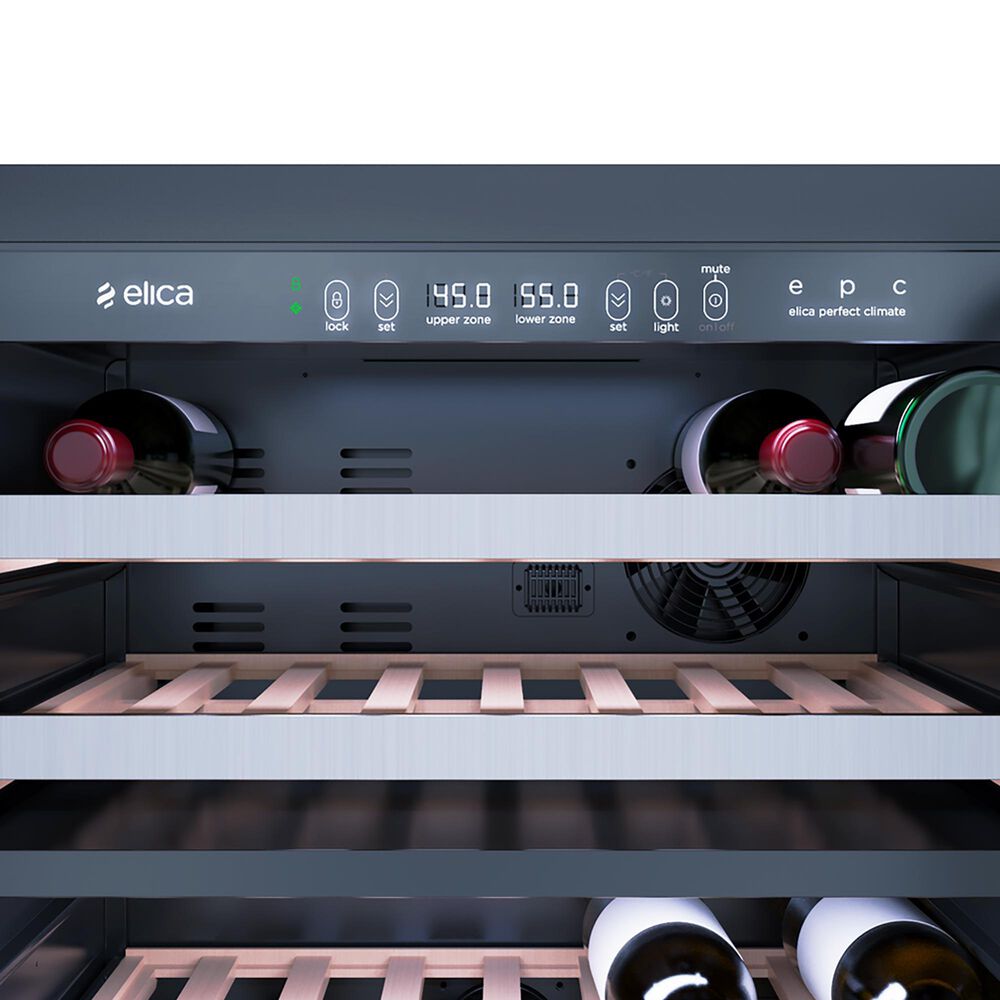 Elica 4.8 Cu. Ft. Wine Center Dual Zone in Stainless Steel, , large