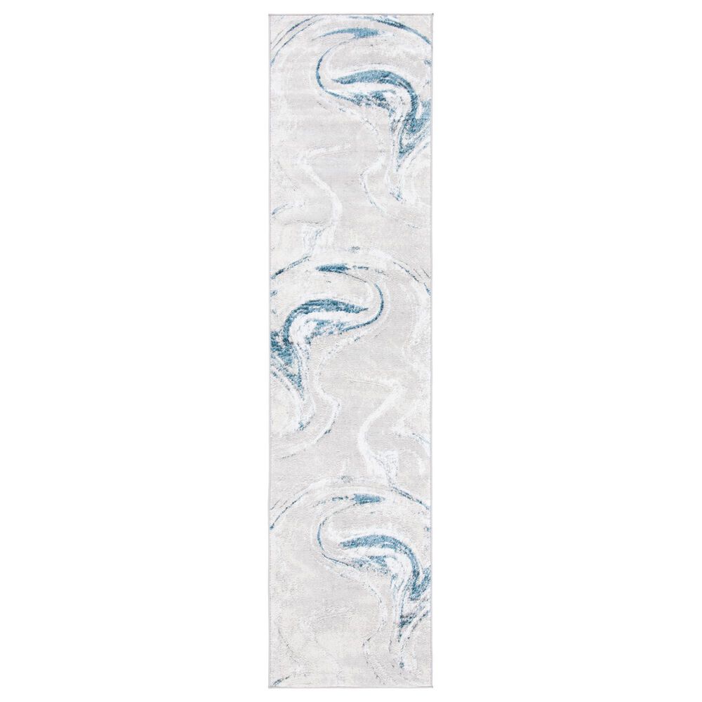 Safavieh Orchard ORC617 2"2" x 9" Grey and Blue Runner, , large