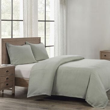 HiEnd Accents Hera Super King Duvet Cover in Sage, , large