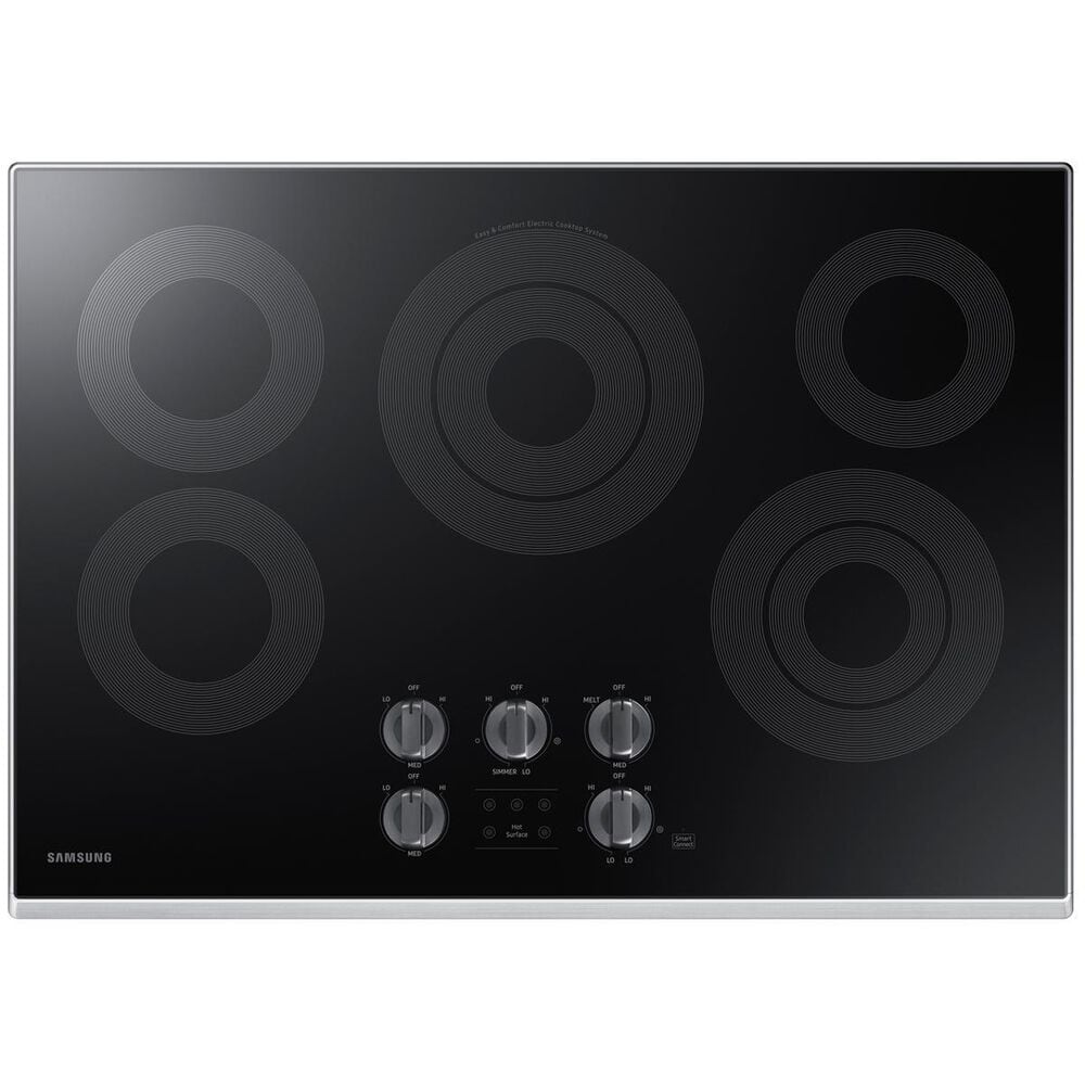 Samsung 30" Electric Cooktop With Rapid Boil Burner in Stainless Steel, , large