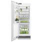 Fisher and Paykel 30" Integrated Column Refrigerator with Left Hinge in Stainless Steel, , large