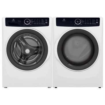 Electrolux 4.5 Cu. Ft. Front Load Washer and Gas Dryer Laundry Pair in White, , large