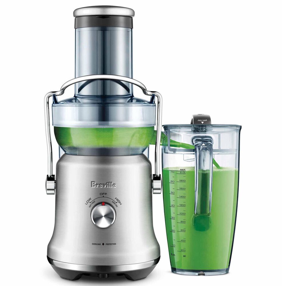 Breville 2-Speed Juice Fountain Cold Plus Juicer in Brushed Stainless Steel, , large