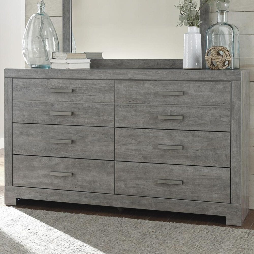 Signature Design by Ashley Culverbach 6 Drawer Dresser in Driftwood Gray, , large