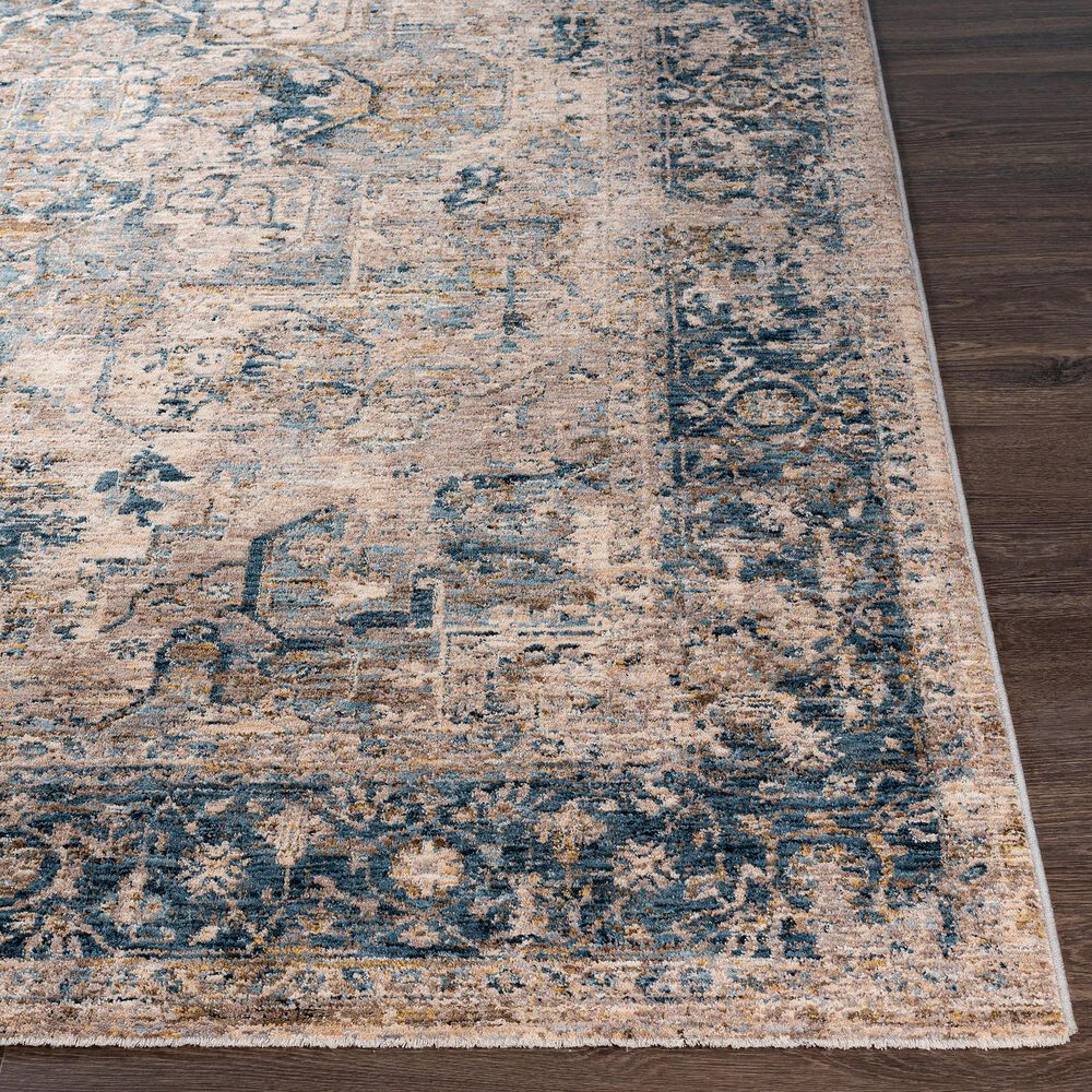 Surya Mirabel 10&#39; x 14&#39; Teal, Aqua, Mustard, Taupe, Gray and Beige Area Rug, , large