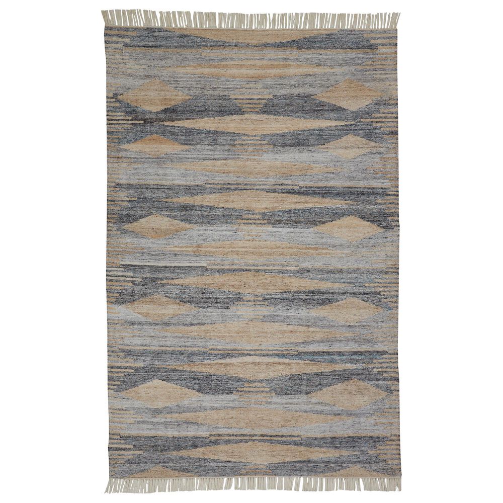 Feizy Rugs Beckett 0815F 3"6" x 5"6" Gray and Beige Area Performance Rug, , large