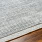 Surya Yasmin 6" x 9" Gray, Ivory and Black Area Rug, , large