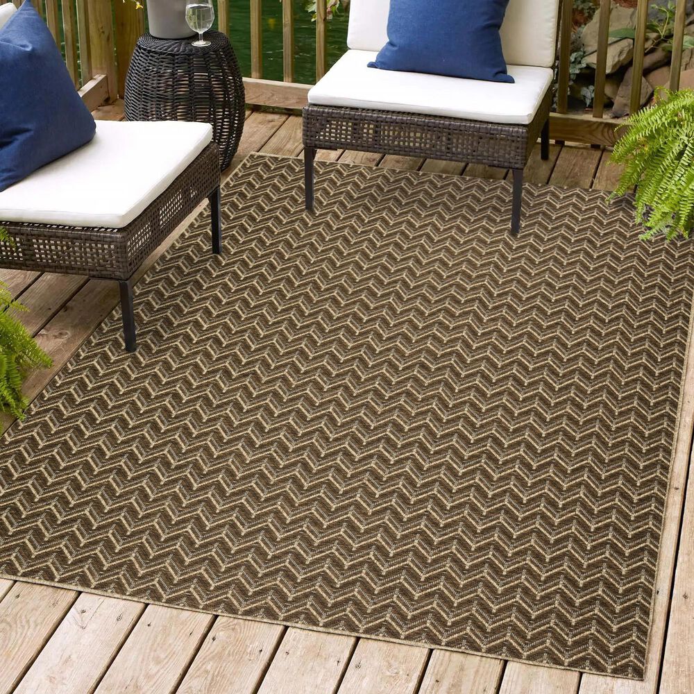 Dalyn Rug Company Bali BB1 10&#39; x 13&#39; Chocolate Indoor/Outdoor Area Rug, , large