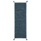 Safavieh Montauk 2"3" x 9" Blue and Black Runner, , large