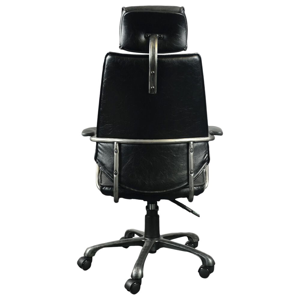 Moe&#39;s Home Collection Swivel Office Chair in Black, , large