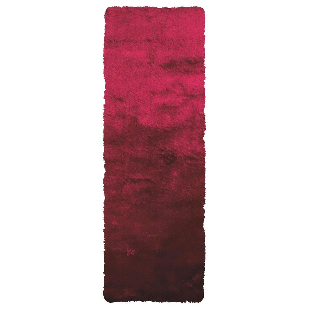 Feizy Rugs Indochine 2"6" x 6" Cranberry Runner, , large