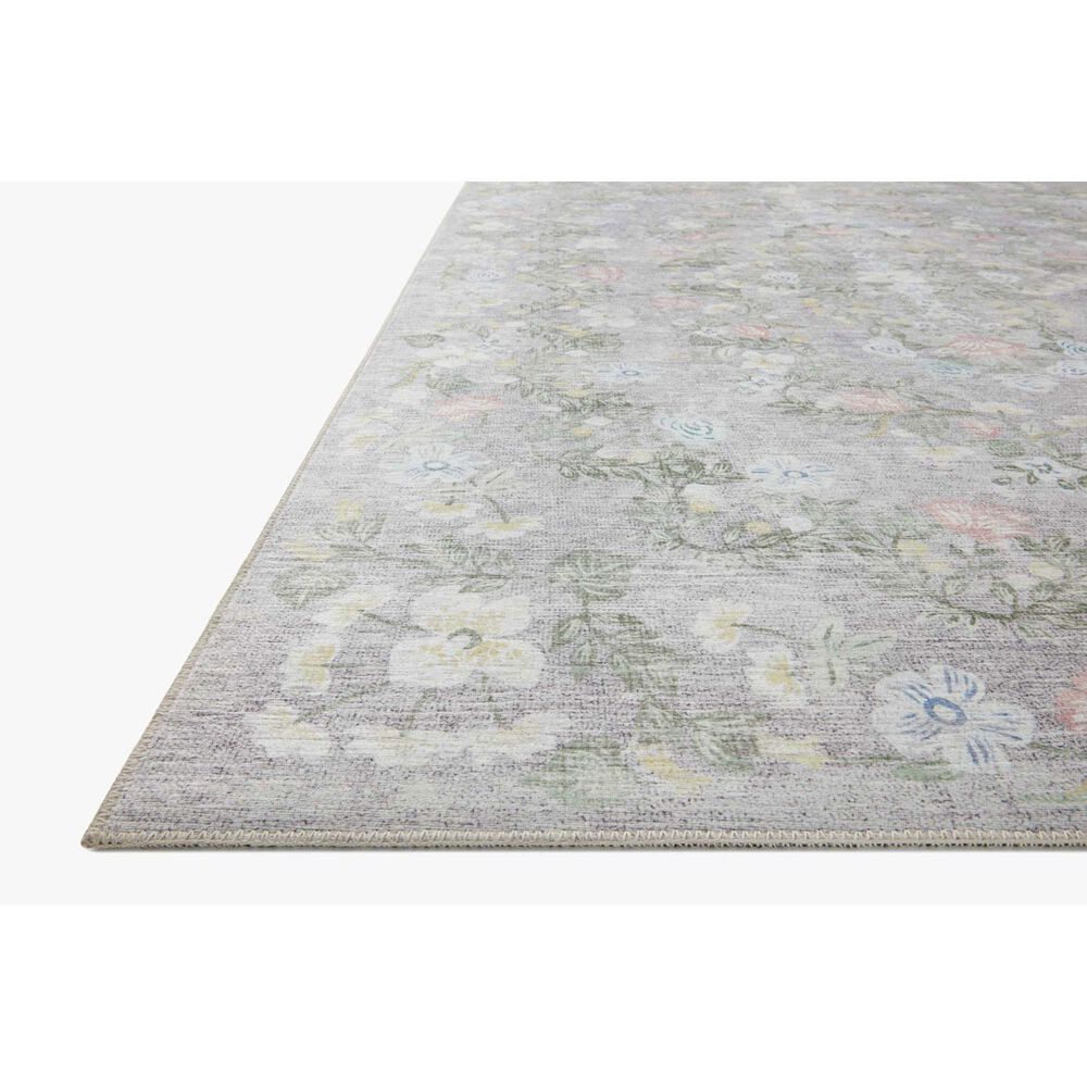 Rifle Paper Co. Palais 5&#39; x 7&#39;6&quot; Grey Area Rug, , large