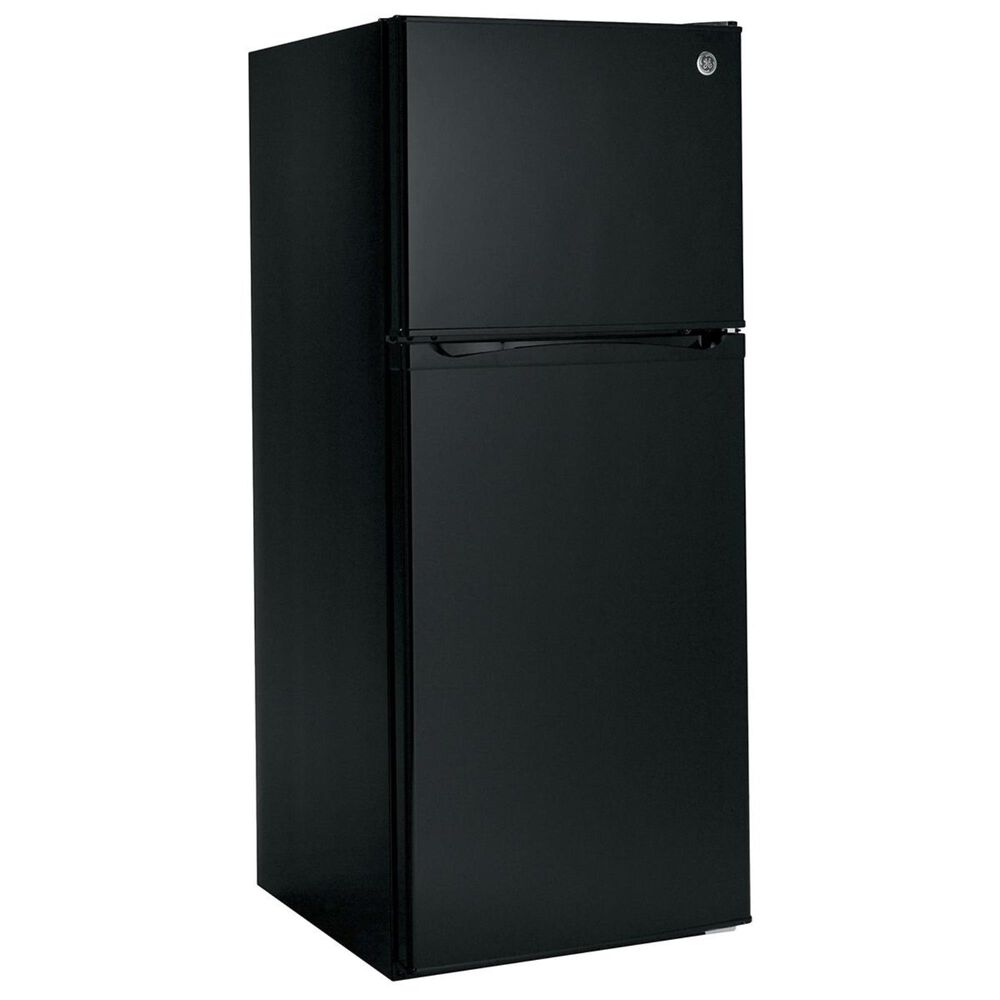 GE Appliances 11.6 Cu. Ft. Top-Freezer Refrigerator in Black, , large